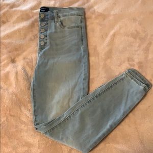 GAP light blue denim skinny jeans